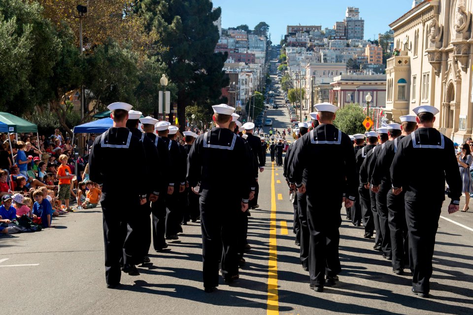 Italian-American Heritage Parade during San Francisco Fleet Week 2014 141012-N-MD297-226