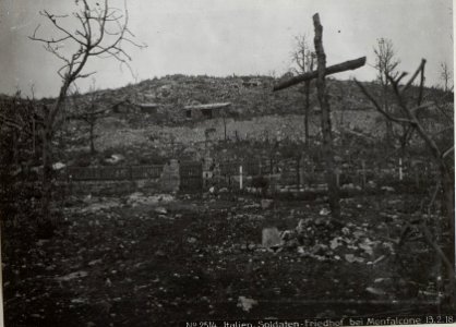 Italien. Soldaten-Friedhof bei Monfalcone 13.2.18. (BildID 15614832)