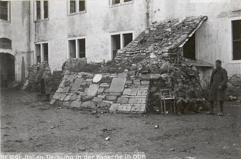 Italien.Deckung in der Kaserne in Görz-- (BildID 15607634)