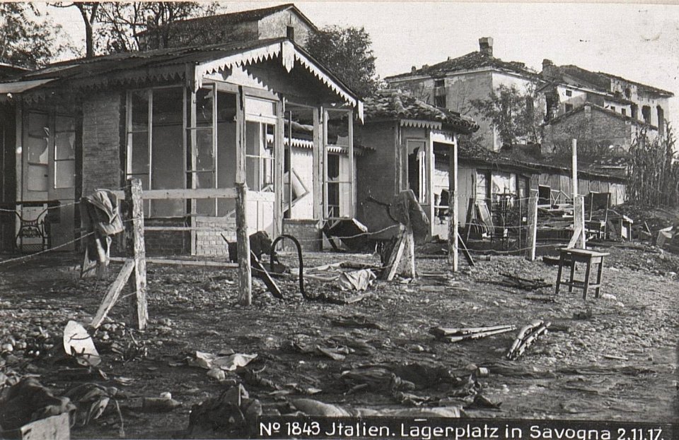 Italien.Lagerplatz in Savogna 2.11.17. (BildID 15609328)