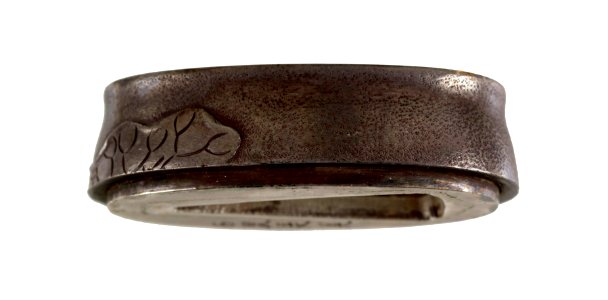 Ishiguro Koreyoshi - Fuchi with Lotus Flowers - Walters 5112872a - Back