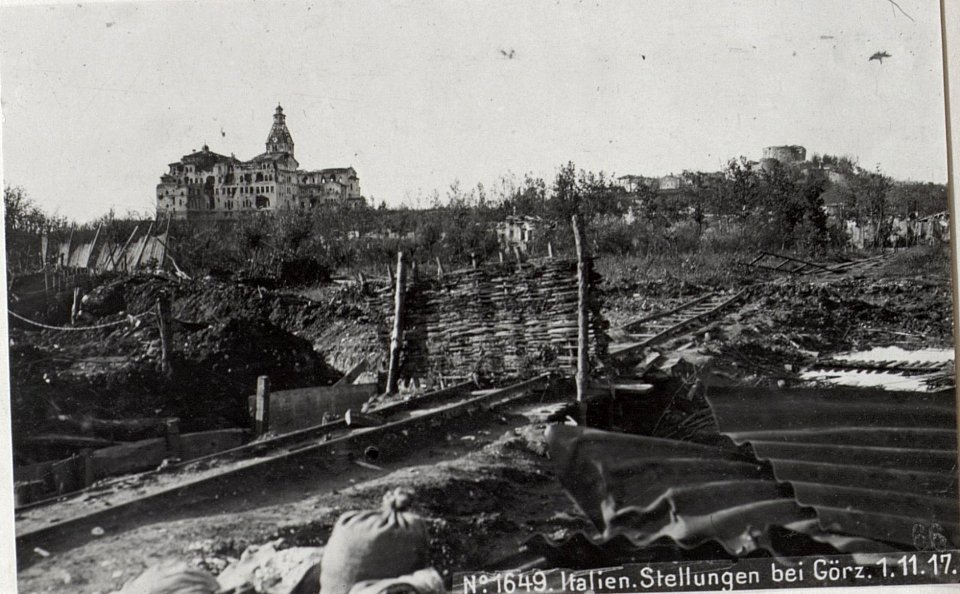 Italien.Stellungen bei Görz.1.11.17. (BildID 15607970)