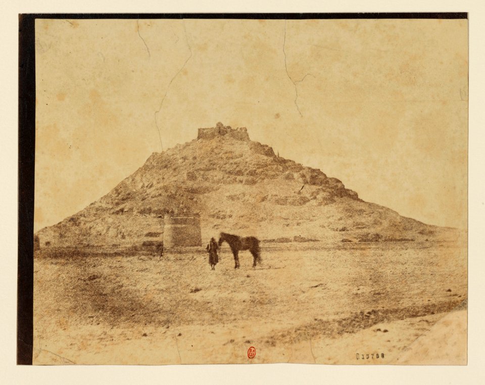 Ispahan, montagne du feu, ancien temple guèbre