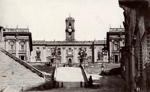 Italienischer Photograph um 1852 - Das Kapitol (Zeno Fotografie) photo