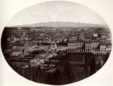 Italienischer Photograph - Blick auf Rom vom Gianicolo (Zeno Fotografie) photo
