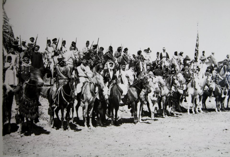 Israel in World War I - Druze volunteer cavalry unit H OP 037