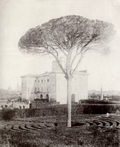 Italienischer Photograph um 1852 - Villa Altieri (Zeno Fotografie)