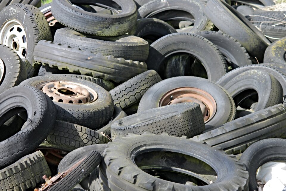 Disposal scrap wheels