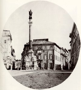 Italienischer Photograph um 1860 - Piazza di Spagna (Zeno Fotografie) photo