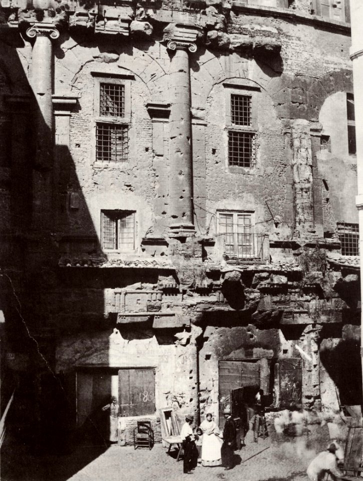 Italienischer Photograph um 1865 - Das Marcellustheater (Zeno Fotografie)