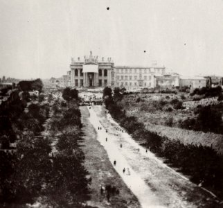 Italienischer Photograph um 1865 - Päpstlicher Segen von S. Giovanni in Laterano (Zeno Fotografie)