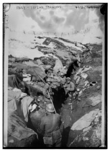 Italy - 1st line trenches LCCN2014708442