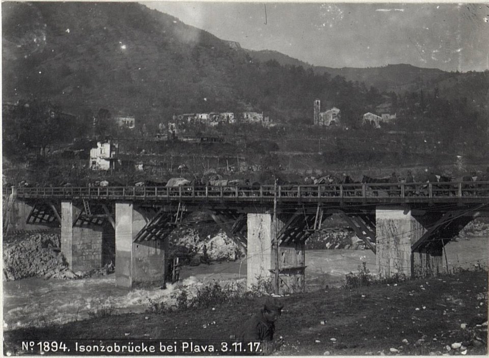 Isonzobrücke bei Plava.3.11.17. (BildID 15609685)