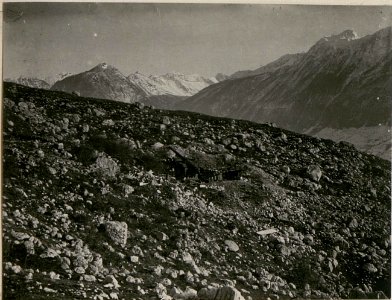 Itl. Artillerie-Stellung bei Pluzne. (Flitscherbecken.) (BildID 15512371)