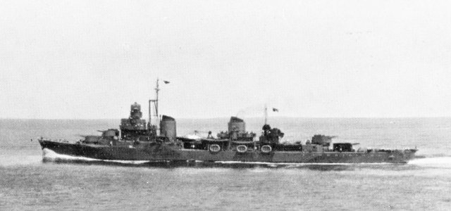 Italian cruiser Pompeo Magno surrendering at Malta on 9 September 1943