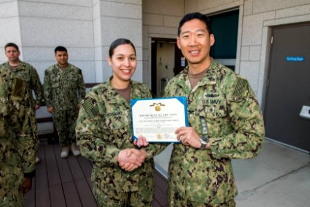 IT1 Kimberly Rosario awarded Navy and Marine Corps Achievement Medal