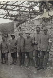 Ital.Gefangene in Korjansko.Juni 1917. (BildID 15596300)