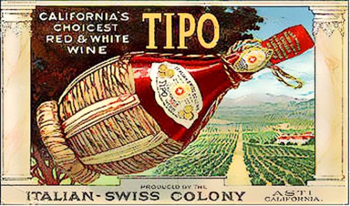 Italian Swiss Colony vin de marque Tipo