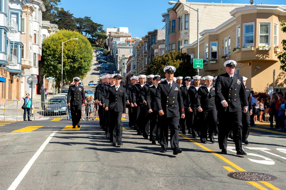 Italian-American Heritage Parade during San Francisco Fleet Week 2014 141012-N-MD297-221