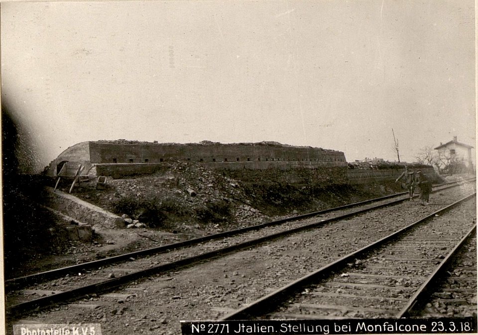 Italien. Stellung bei Monfalcone 23.3.18. (BildID 15617032)