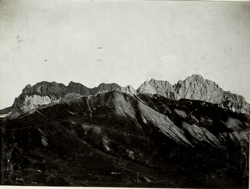 Italienische Stellungen und Seilbahn beim Pra di Contrin (BildID 15519960)