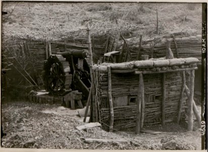 Italienische Artillerie-Stellung im Flitscher Becken (BildID 15731338)