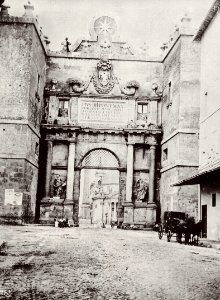 Italienischer Photograph um 1868 - Porta del Popolo (Zeno Fotografie) photo