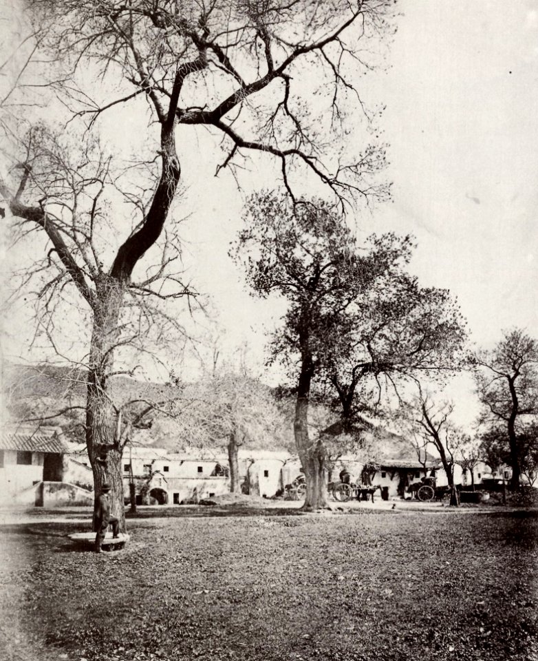 Italienischer Photograph um 1870 - Die Prati del Popolo Romano beim Monte Testaccio (Zeno Fotografie)