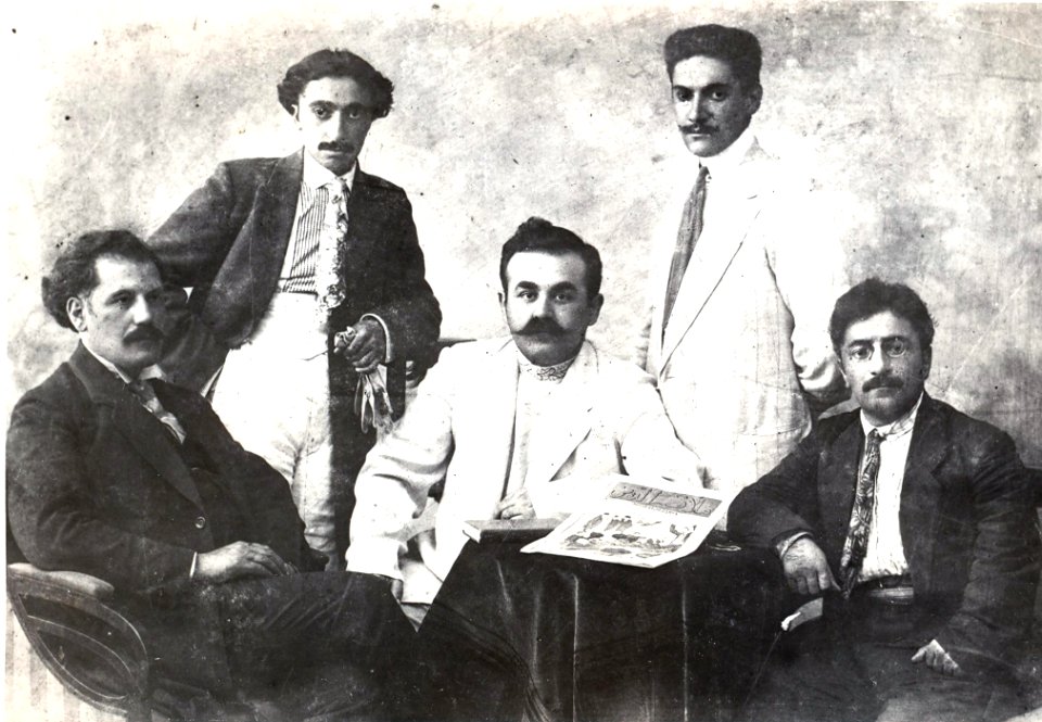 Haqverdiyev Əbdürrəhim bəy, Nəcəfov Rzaqulu, Mümtaz Salman, Məmmədov Zeynal, Qəmküsar Əliqulu