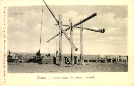 Haranghy György Itatás a hortobágyi hármas kútnál 0124174 (tiszta)