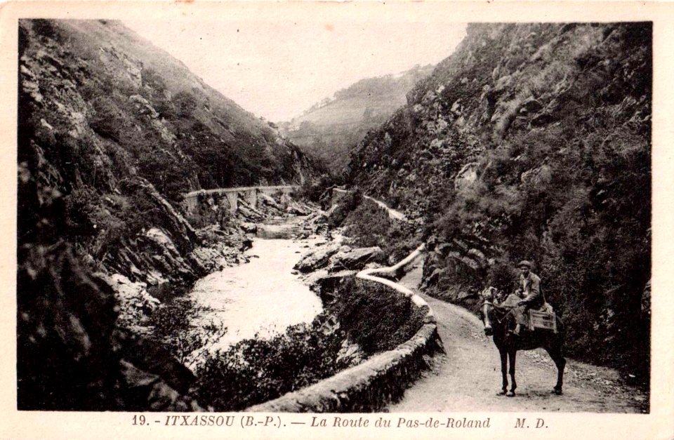 Itxassou (64) - route du pas de Roland