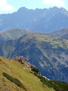 The high tatras landscape nature photo