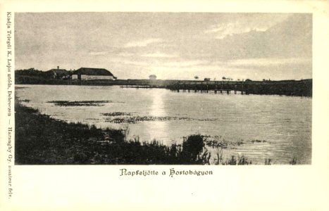 Haranghy György Napfeljötte a Hortobágyon 0124164