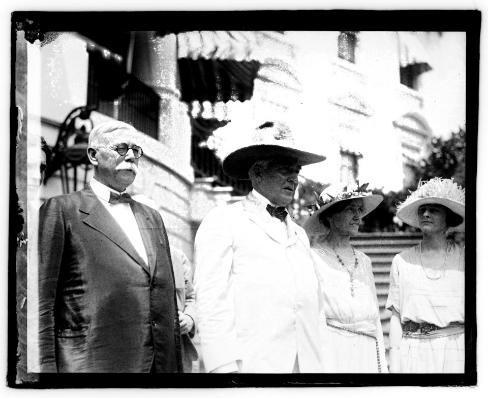 Harding & cow punching hat LOC npcc.04432