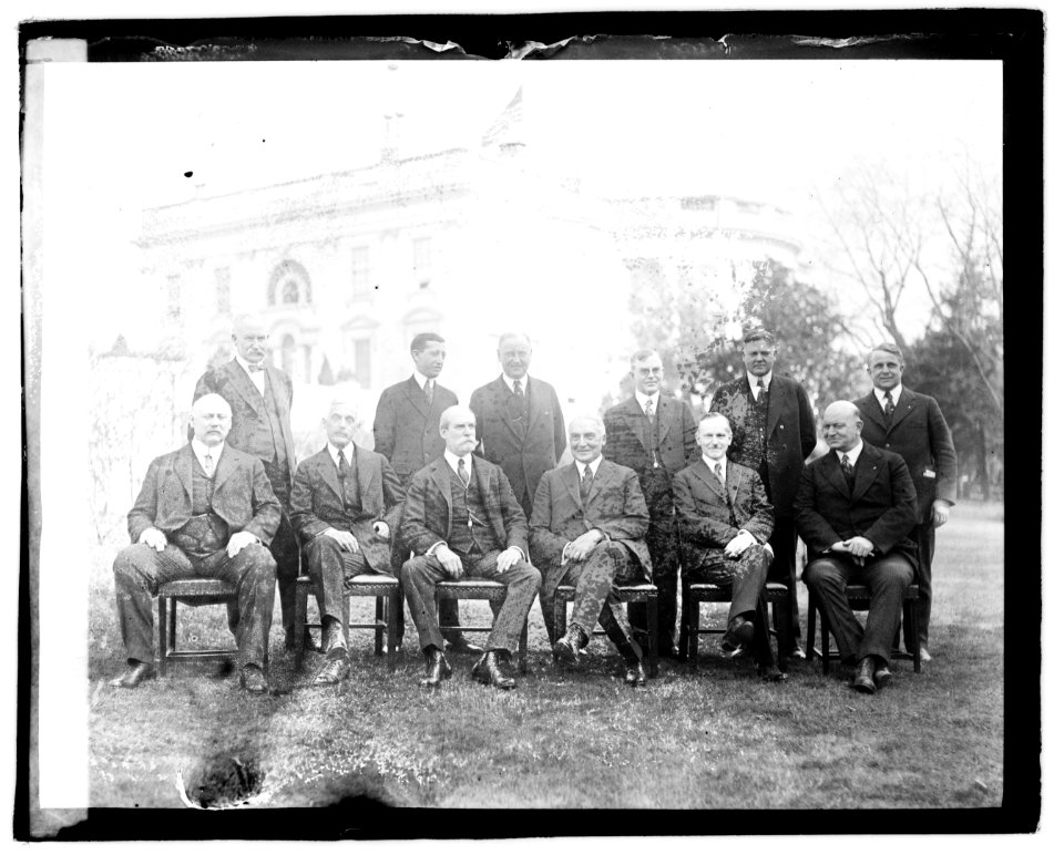Harding Cabinet outside LOC npcc.03671