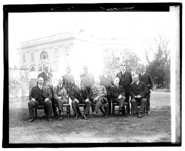 Harding Cabinet outside LOC npcc.03673