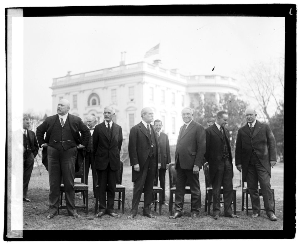 Harding Cabinet outside LOC npcc.03675