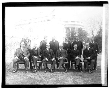 Harding Cabinet outside LOC npcc.03672