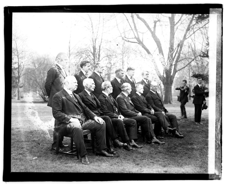 Harding Cabinet outside LOC npcc.03676