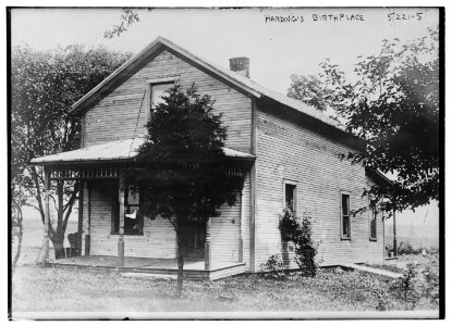 Harding's birthplace LCCN2014710808