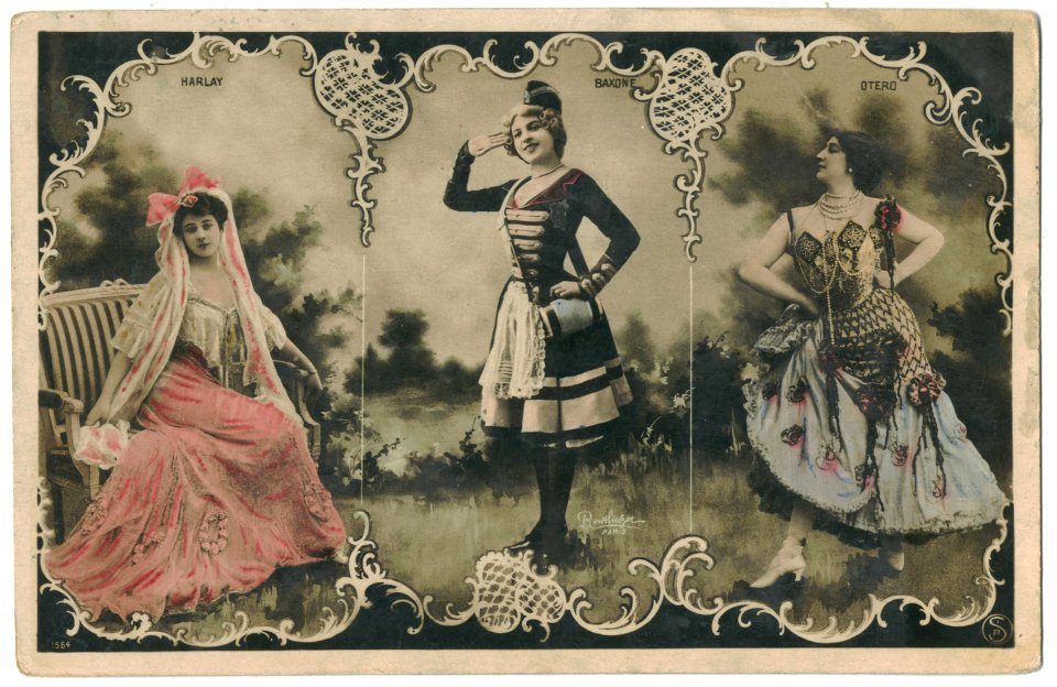HARLAY & BAXONE, Ellen & OTERO, Carolina SIP. 1564. Photo Reutlinger