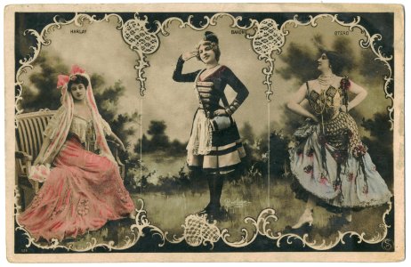 HARLAY & BAXONE, Ellen & OTERO, Carolina SIP. 1564. Photo Reutlinger