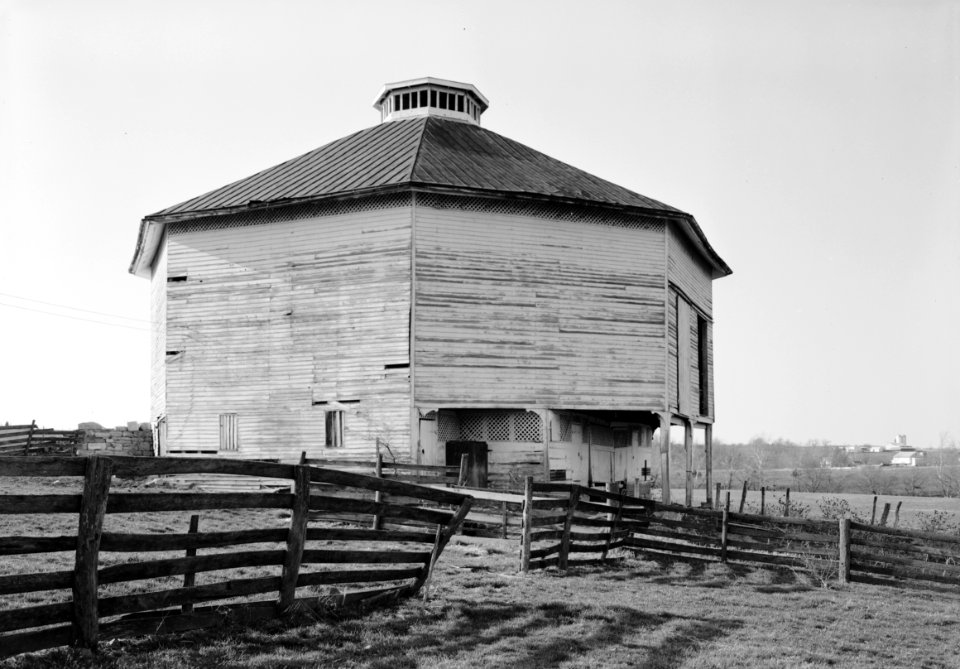 Harnsberger Octagonal Barn VA HABS1v