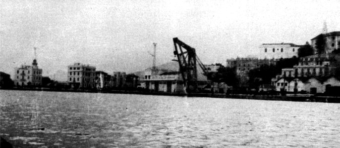 Harbour of Bône, Algeria, in 1948
