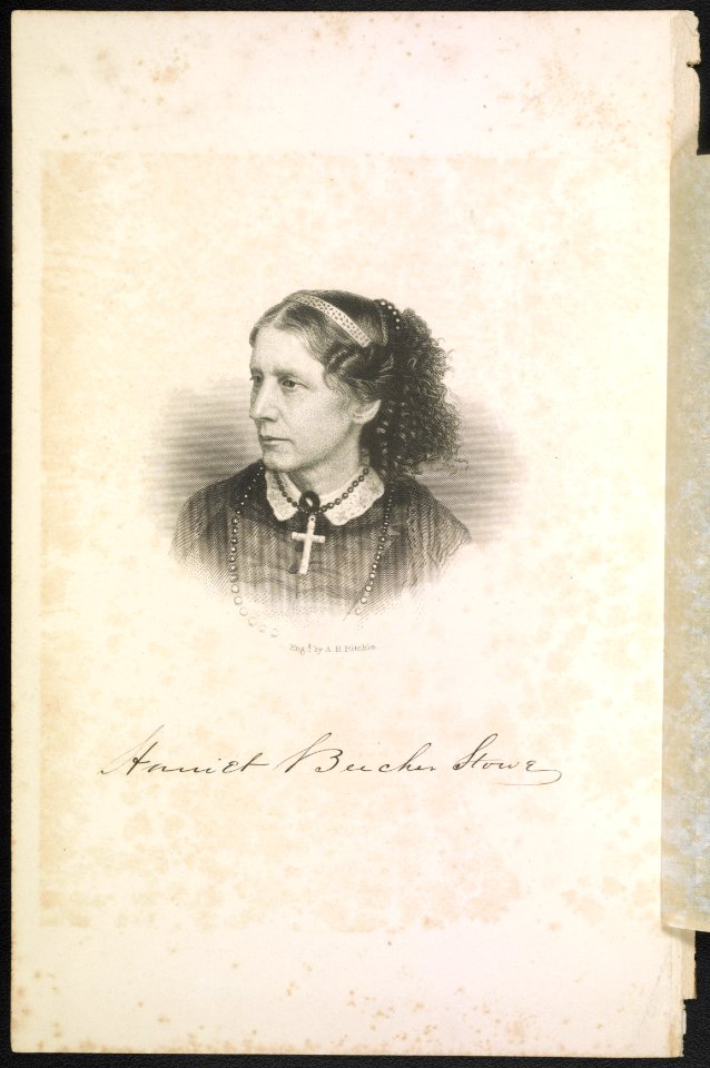 Harriet Beecher Stowe - Engd. by A.H. Ritchie. LCCN2016652290