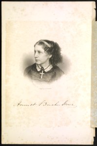 Harriet Beecher Stowe - Engd. by A.H. Ritchie. LCCN2016652290