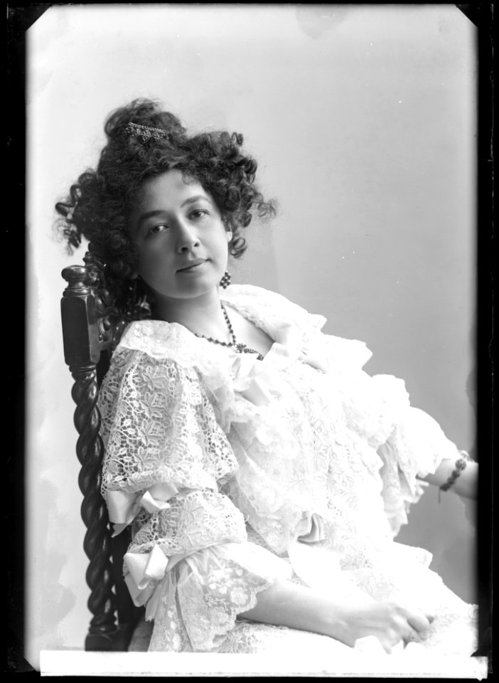 Harriet Bosse in Elga at Svenska teatern 1908 - SMV - NB092