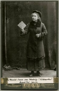 Harriet Bosse, rollporträtt - SMV - H1 219
