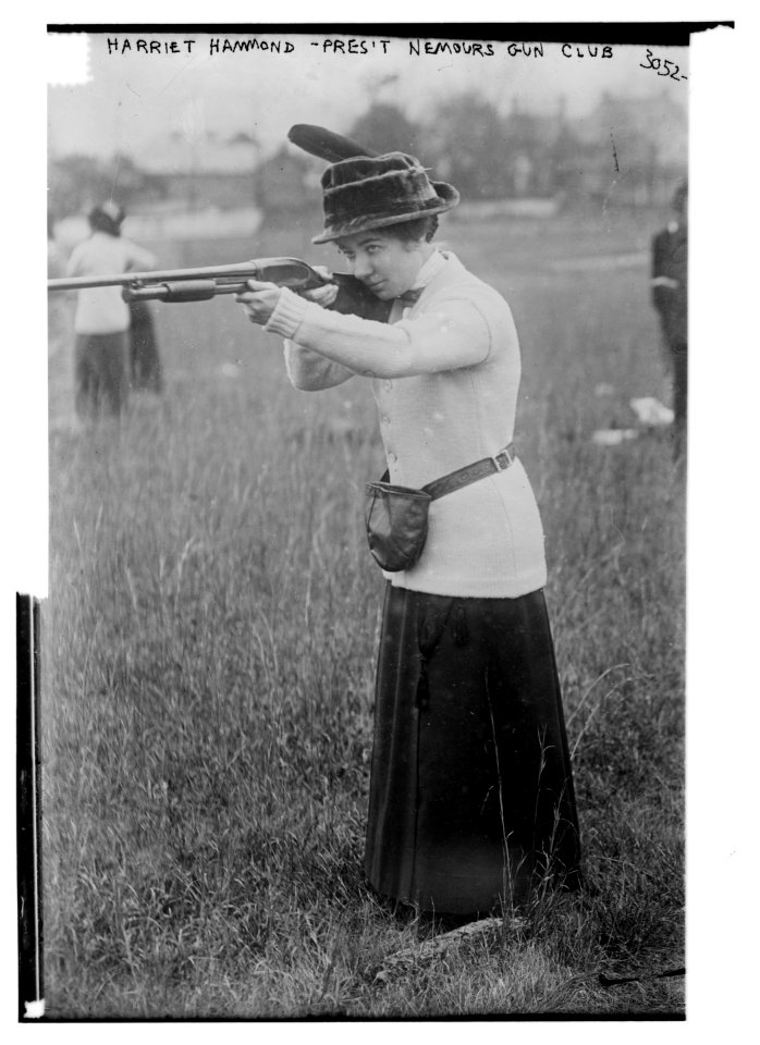 Harriet Hammond - Pres. Nemours Gun Club LCCN2014695972