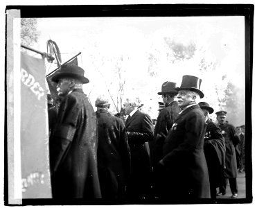 Harding, Burial of an unknown soldier LOC npcc.05352